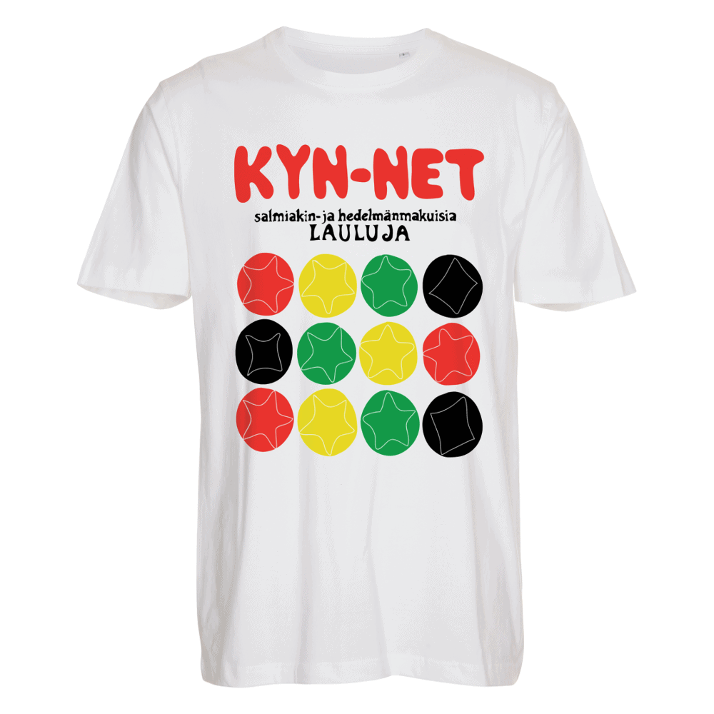 Kynnet - T-Paita - Salmiakin- ja Hedelmänmakuisia Lauluja