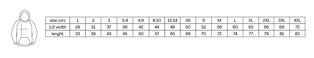 lf-huppari kokotaulukko