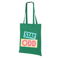 Oddlygood STAY ODD kangaskassi, vihreä