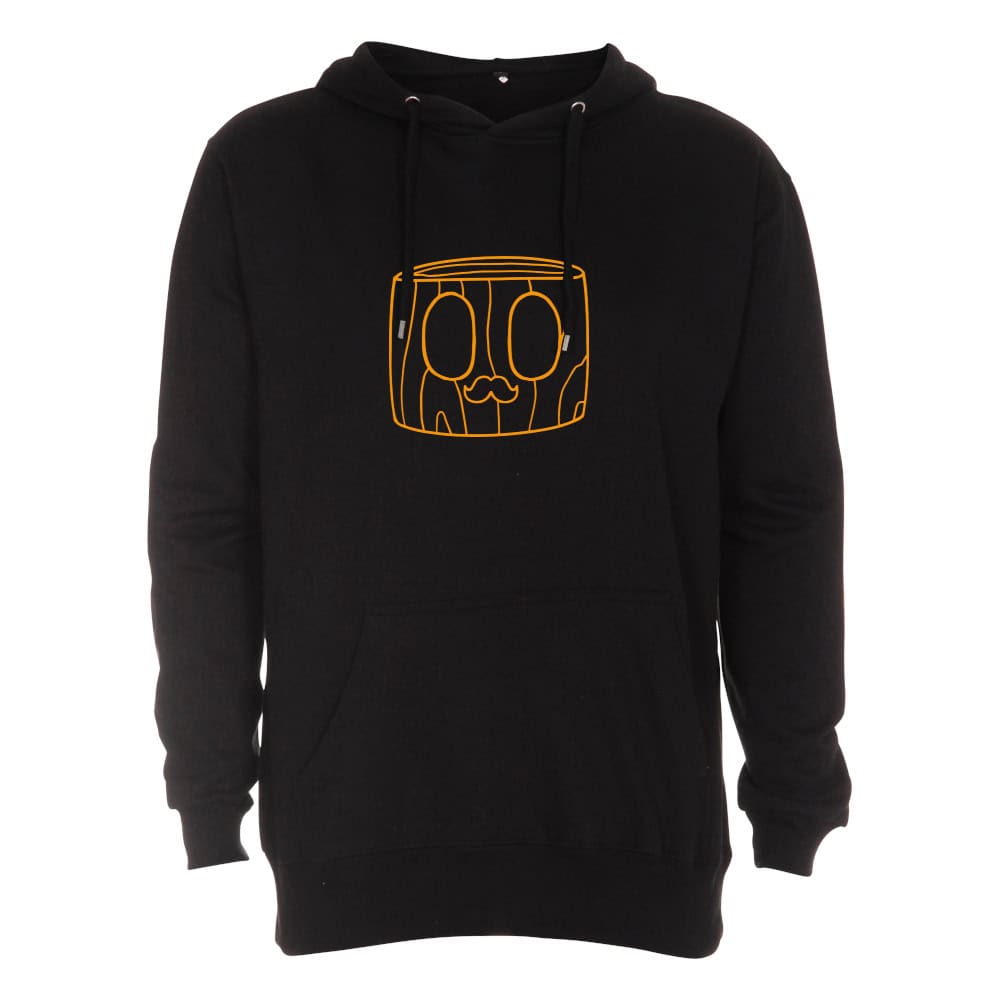 Paqpa - Huppari - Ääriviiva Puupää - Musta