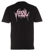 Pesso - T-Paita - Pink Metal - Musta