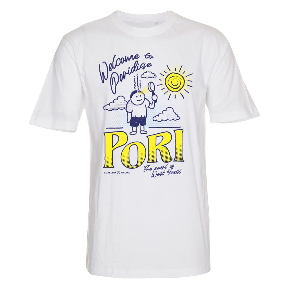 Pieruperse - T-Paita - Poridise - Valkoinen