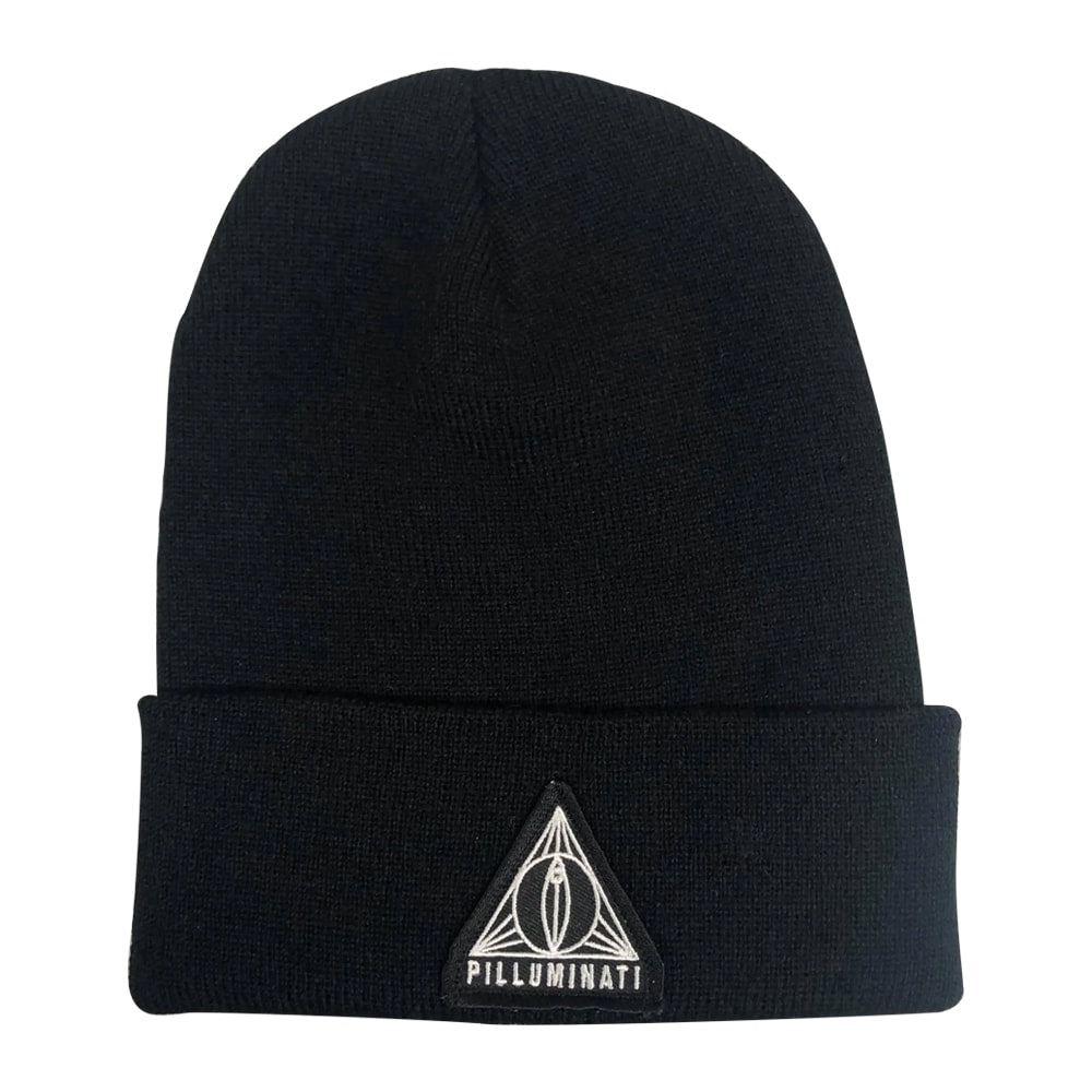 Pilluminati - Long Beanie - Musta