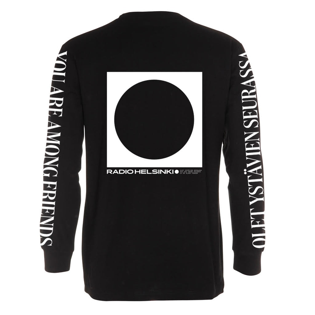 Radio Helsinki - Longsleeve - Musta