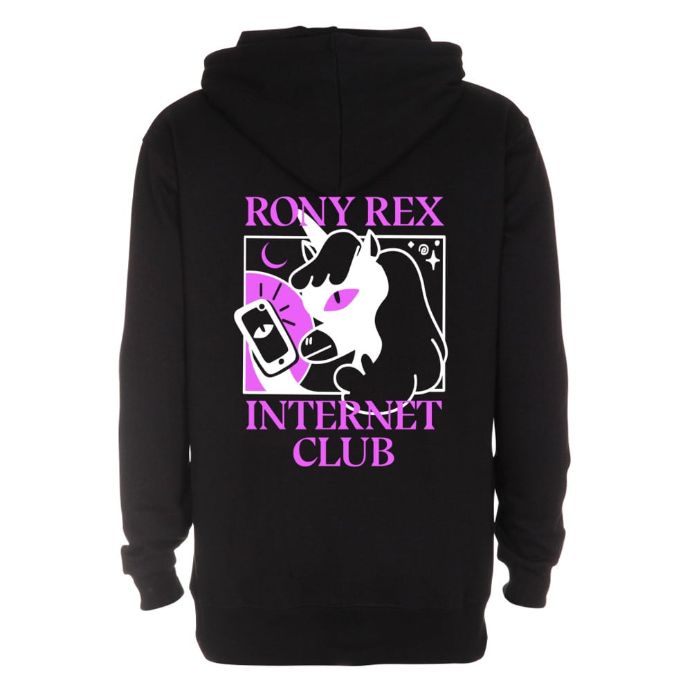 Rony Rex - Huppari - Internet Club -  Musta