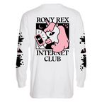 Rony Rex - Longsleeve - Internet Club - Valkoinen