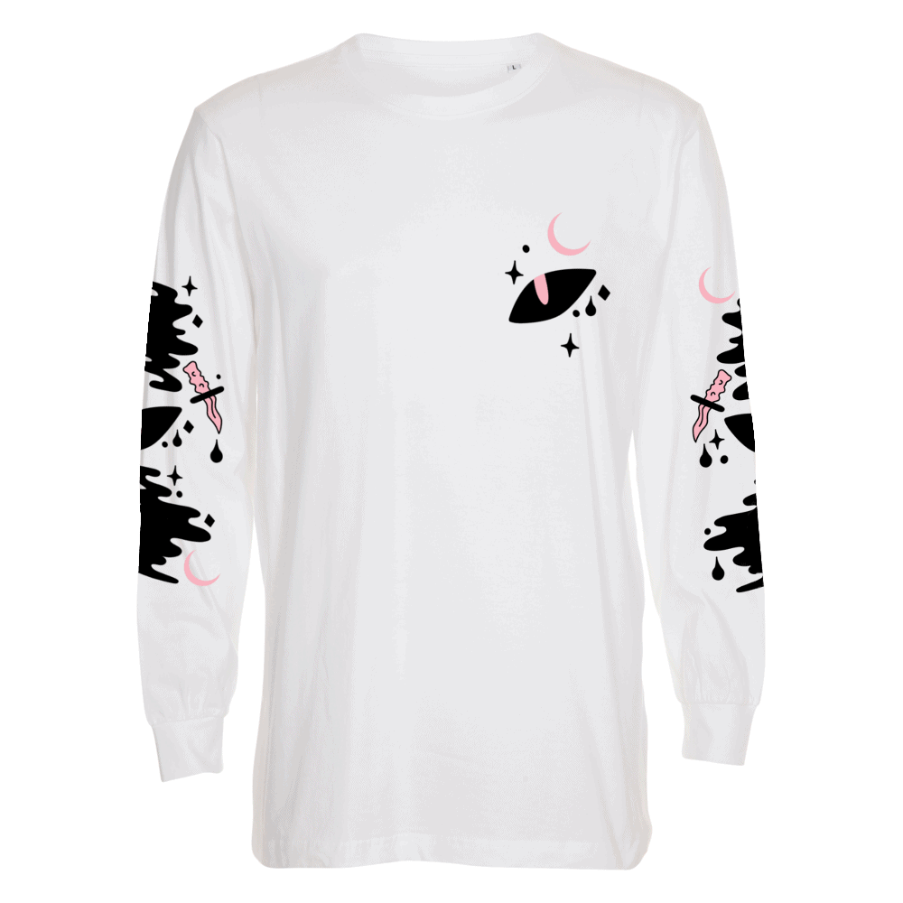 Rony Rex - Longsleeve - Internet Club - Valkoinen