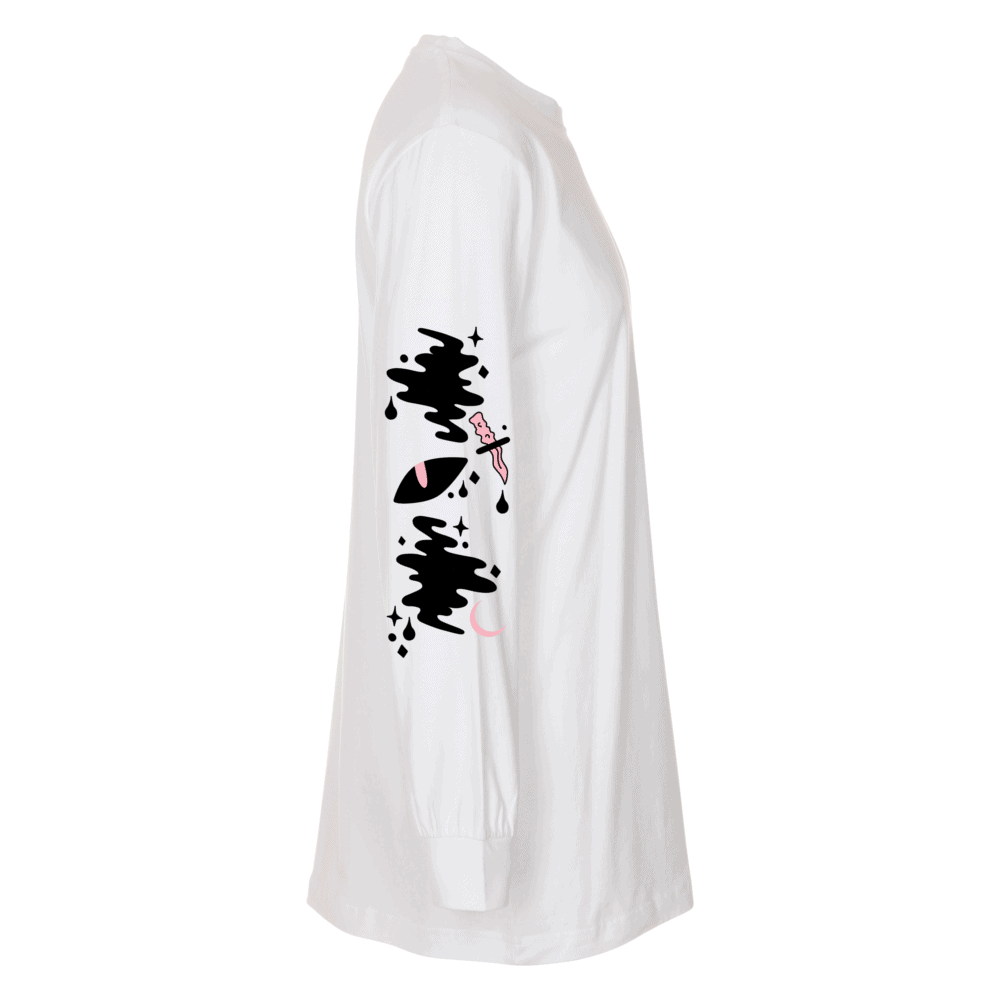 Rony Rex - Longsleeve - Internet Club - Valkoinen