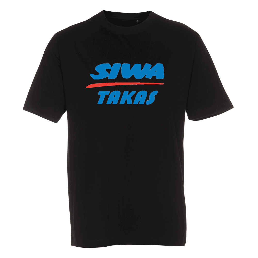 Siwa Takas T-paita Musta