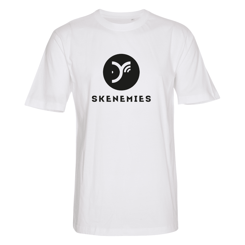 Skenemies T-paita valkoinen