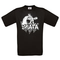 Snäfä - T-Paita - Oksennus - Musta