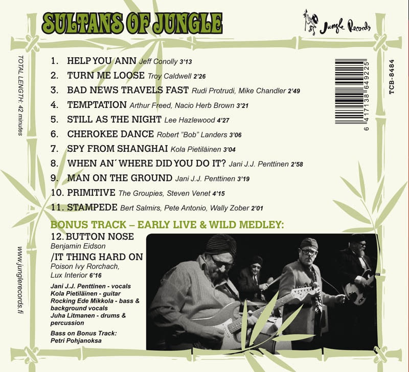 Sultans of Jungle - CD - Punchlines