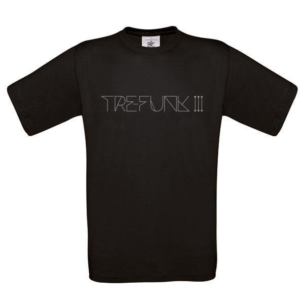 Tre-Funk III - T-Paita - Musta