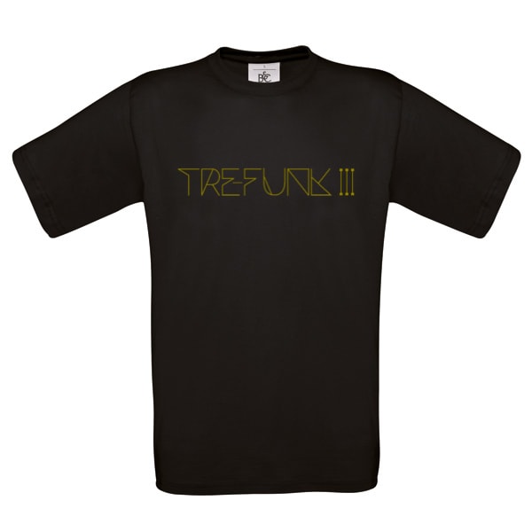 Tre-Funk III - T-Paita - Musta