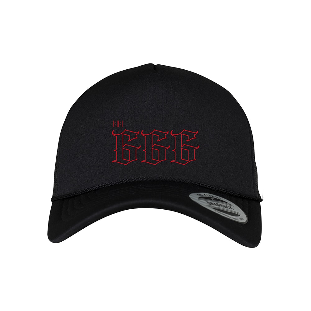 Kiki 3x6 Trucker, musta