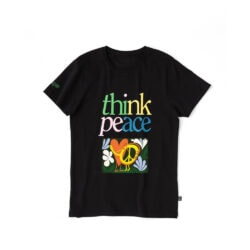 Kesärauha X HS - Think Peace T-paita 2024, musta